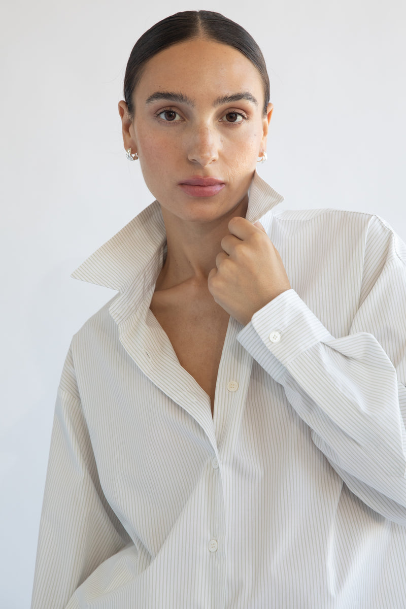 Oversized Cotton Shirt