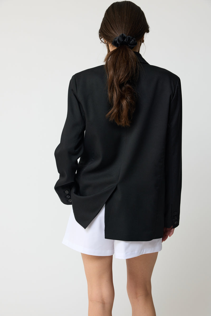 The Oversized Tencel Blazer - Almina Concept