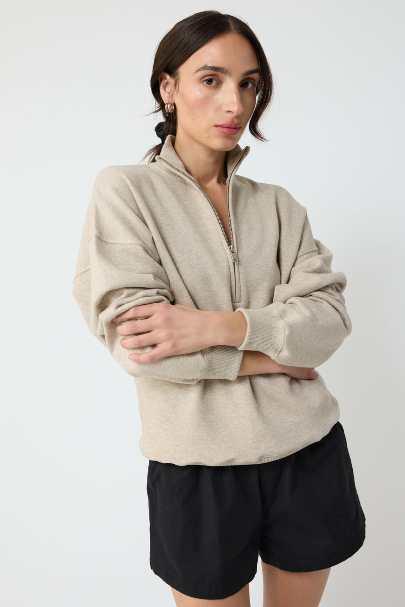 The 1/2 Zip Sweatshirt