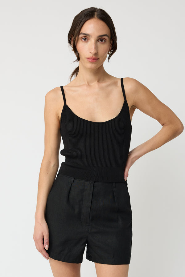 Ribbed Cami Sweater Top