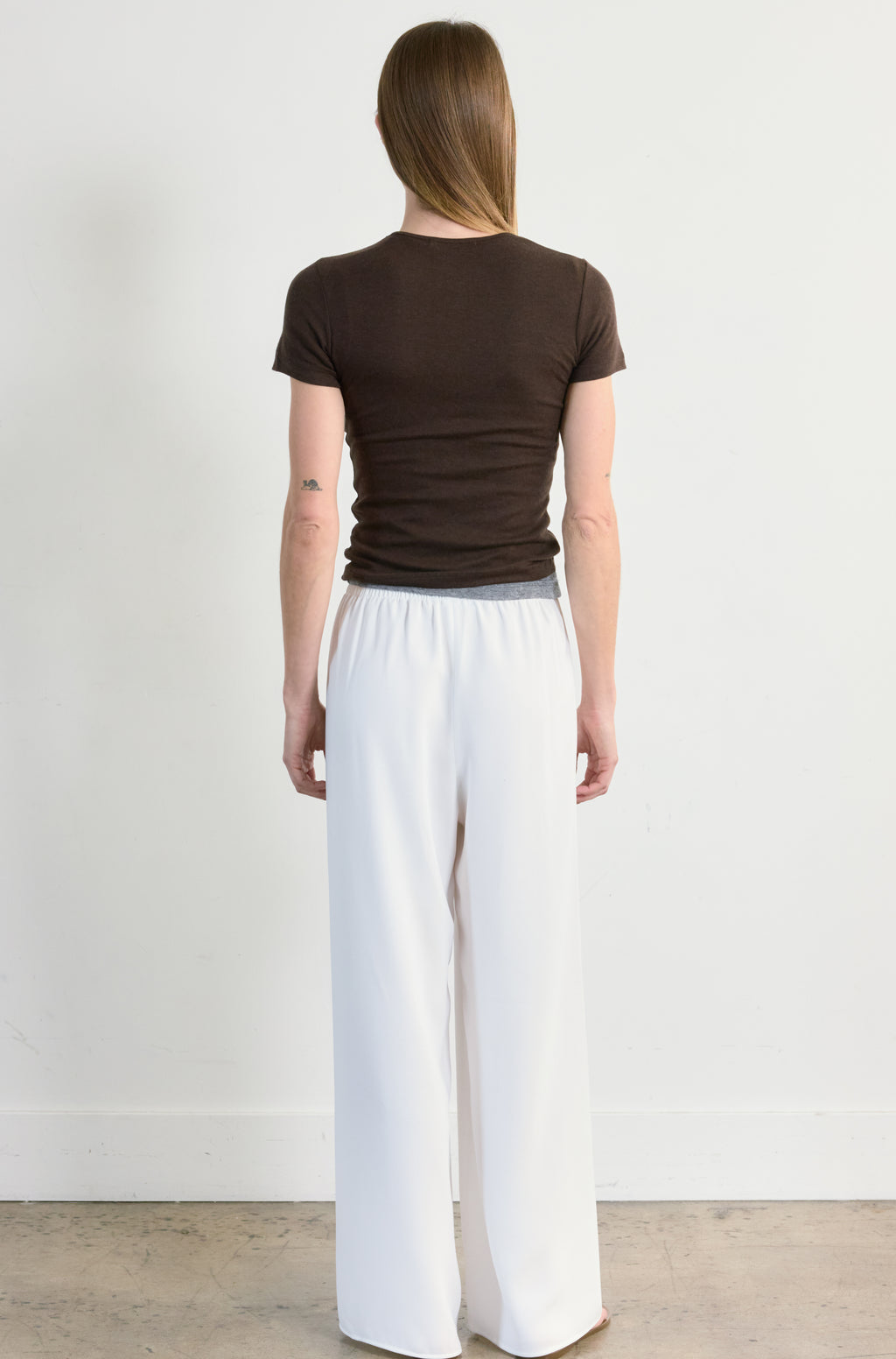 Short Sleeve Knit Top - Almina Concept 