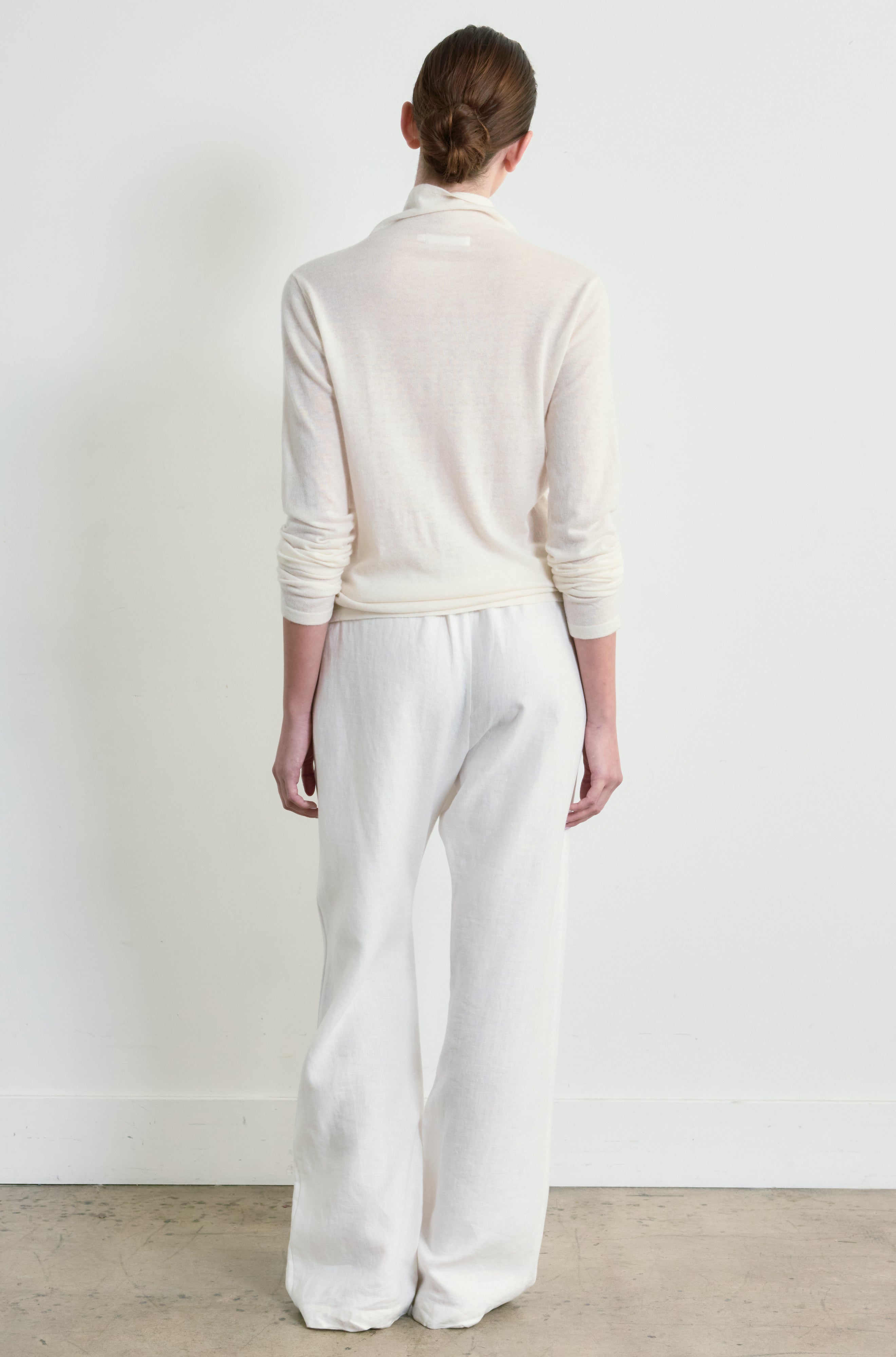 Funnel Wool/Cash Turtleneck - Almina Concept 