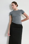 Short Sleeve Knit Top - Almina Concept 