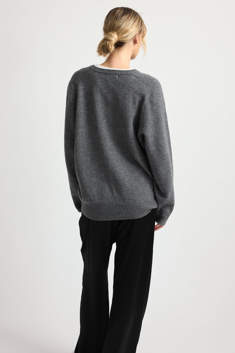 Wool V Neck Sweater