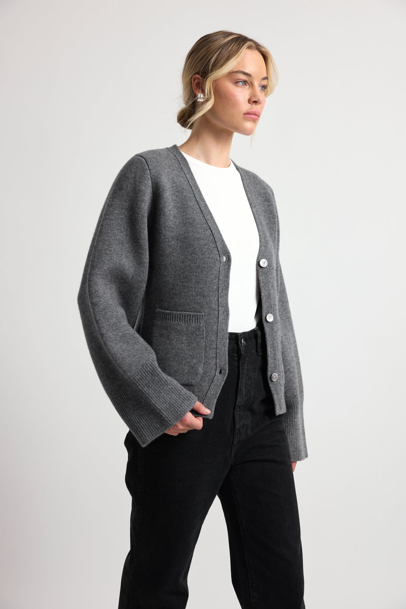 V Neck Cardigan