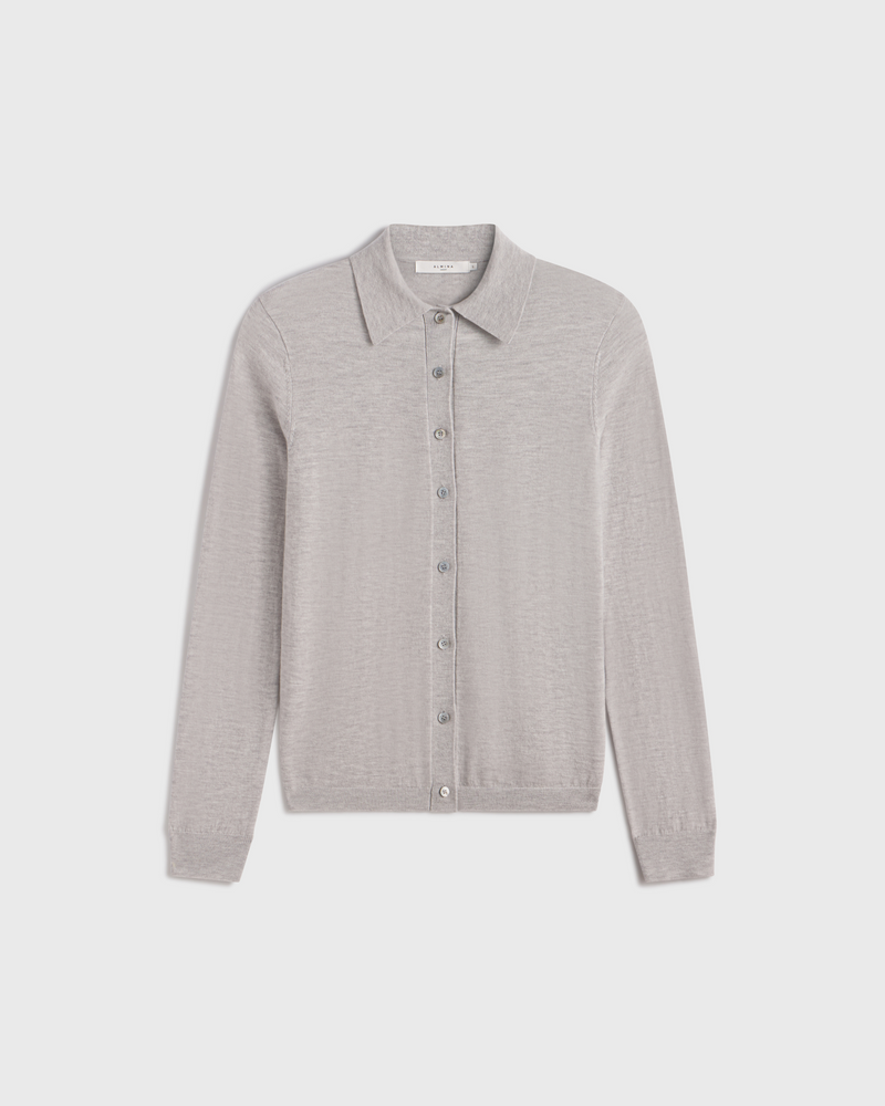 Button Up Knit Top