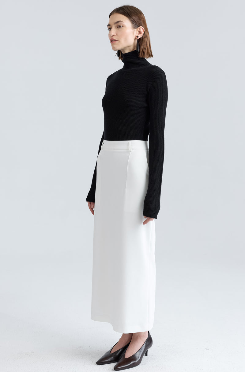 Slim Ribbed Turtleneck