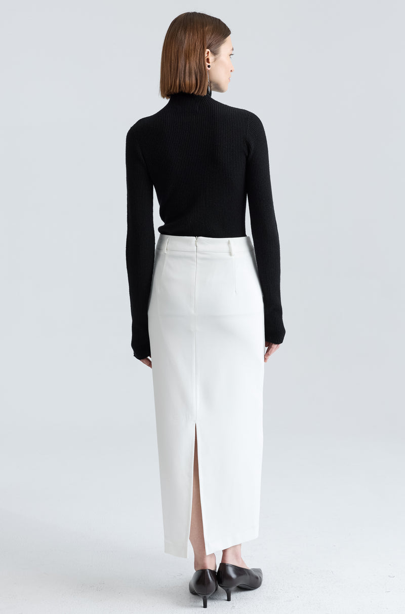 Slim Ribbed Turtleneck
