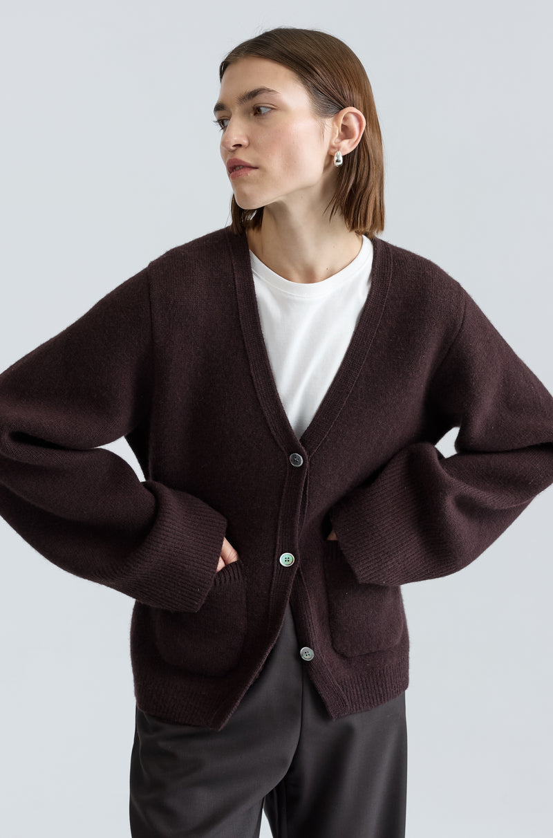V Neck Cardigan