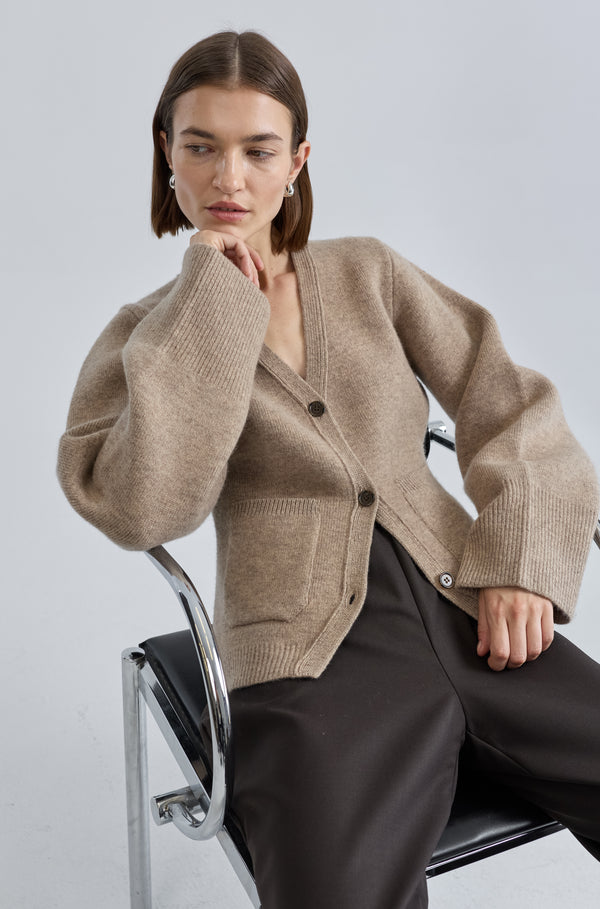 V Neck Cardigan