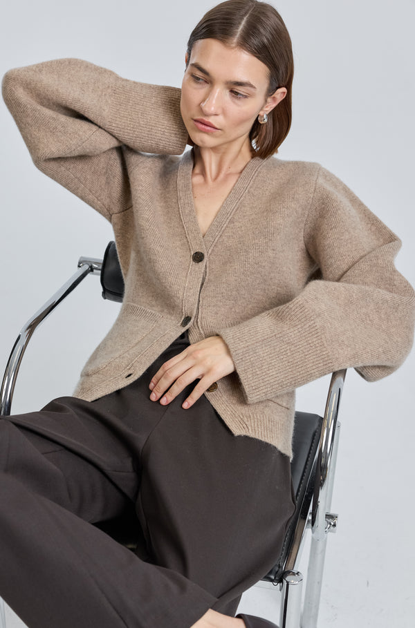 V Neck Cardigan