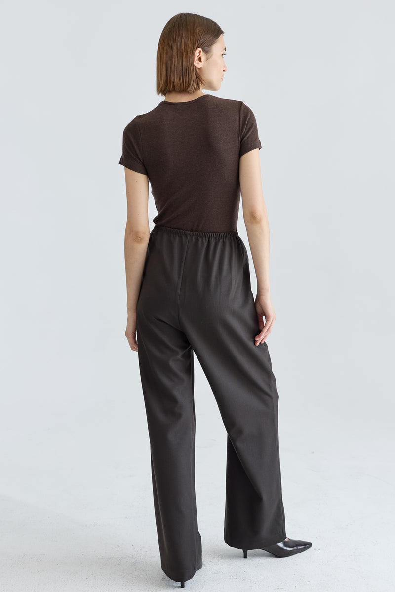 Short Sleeve Knit Top