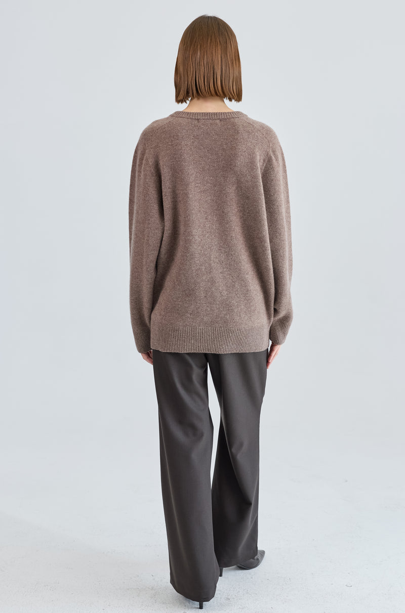 Wool V Neck Sweater