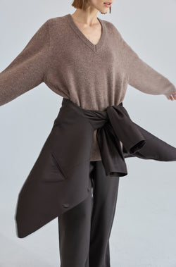 Wool V Neck Sweater