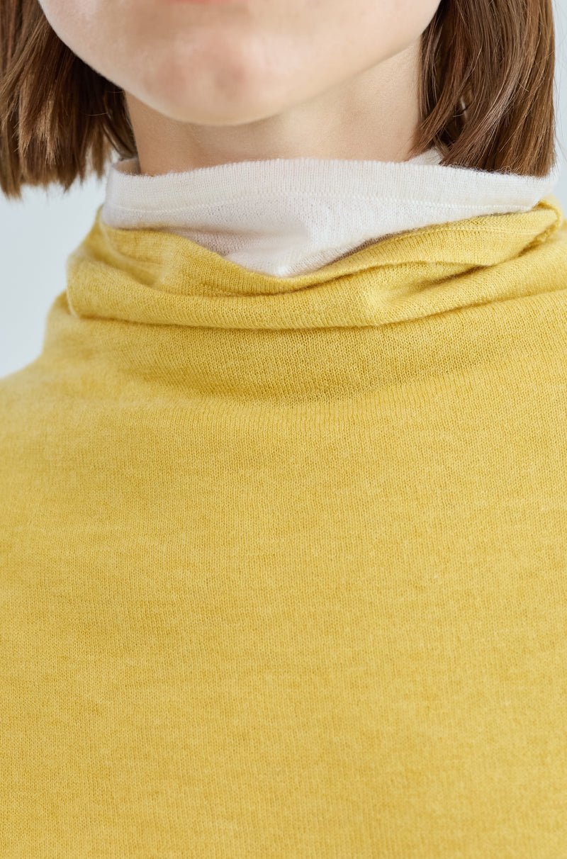 Funnel Wool/Cash Turtleneck
