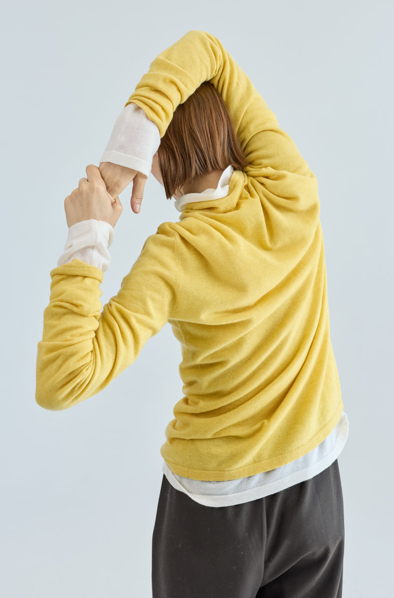 Funnel Wool/Cash Turtleneck