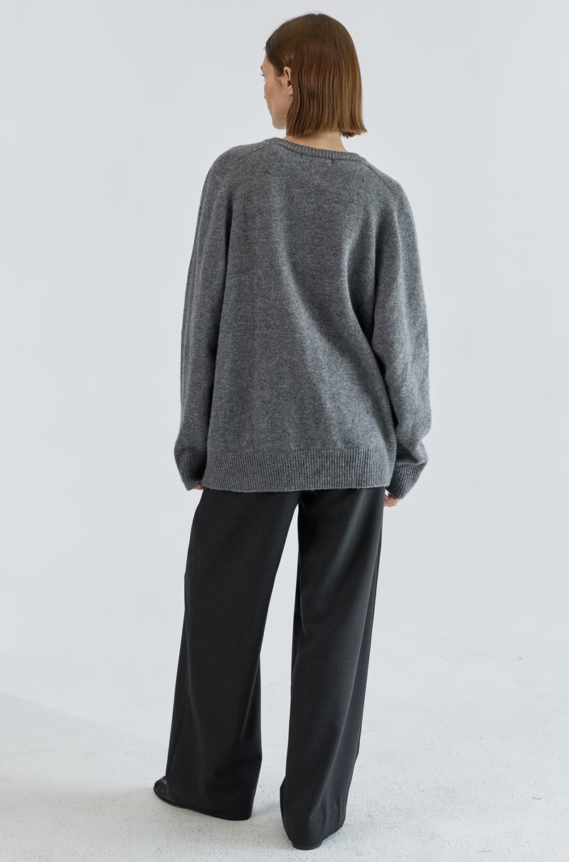 Wool V Neck Sweater