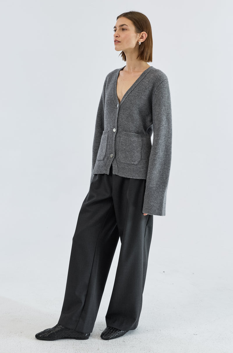 V Neck Cardigan