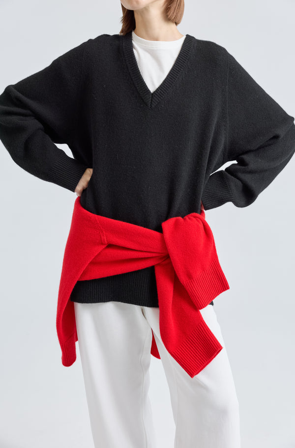 Wool V Neck Sweater
