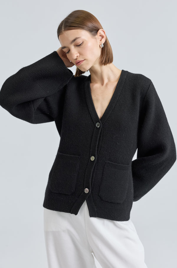 V Neck Cardigan