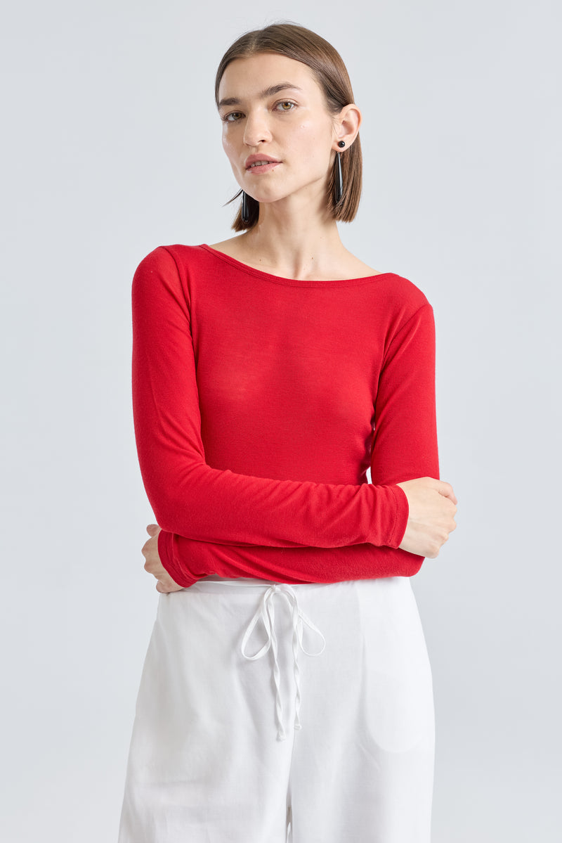 Long Sleeve Boat Tee