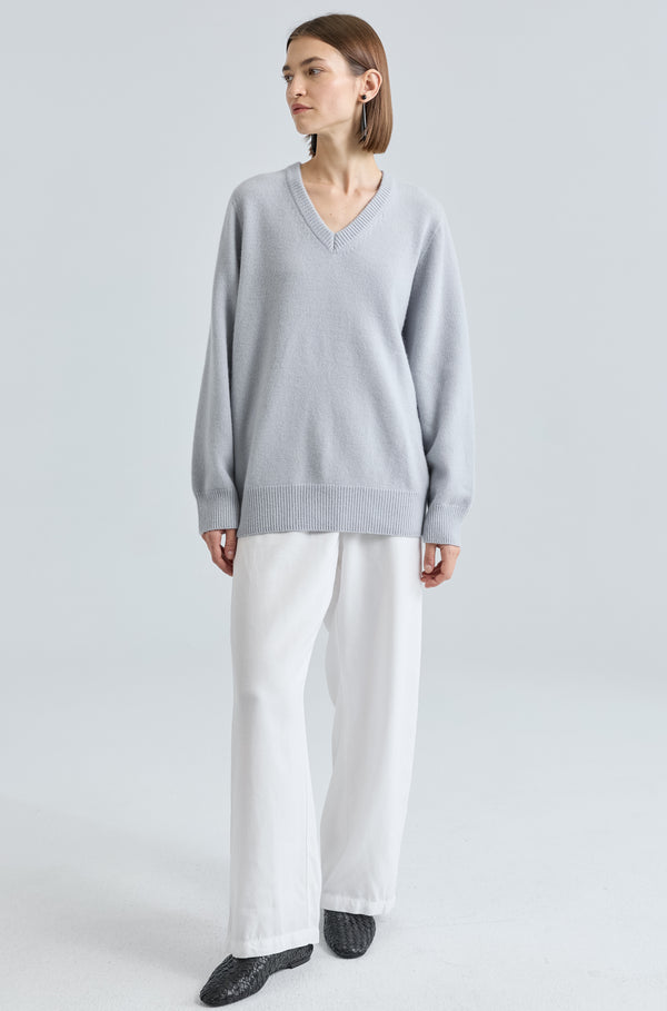Wool V Neck Sweater