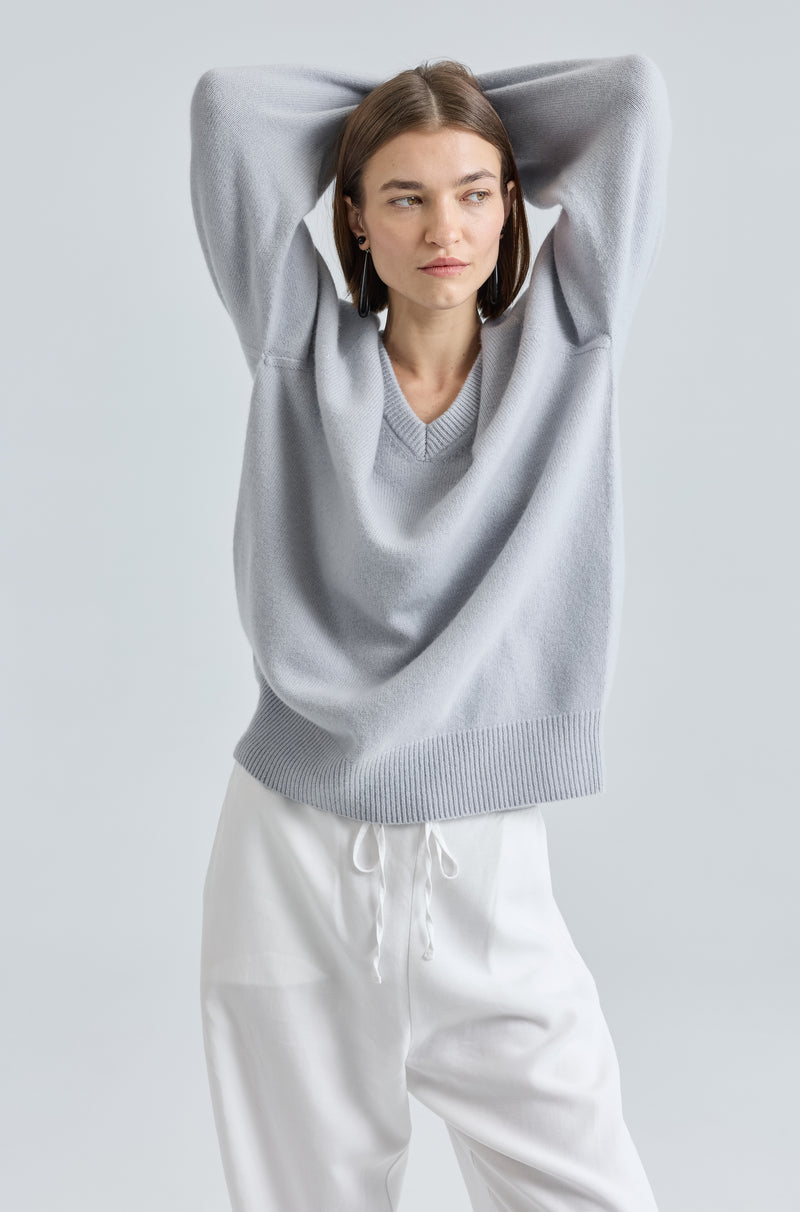 Wool V Neck Sweater