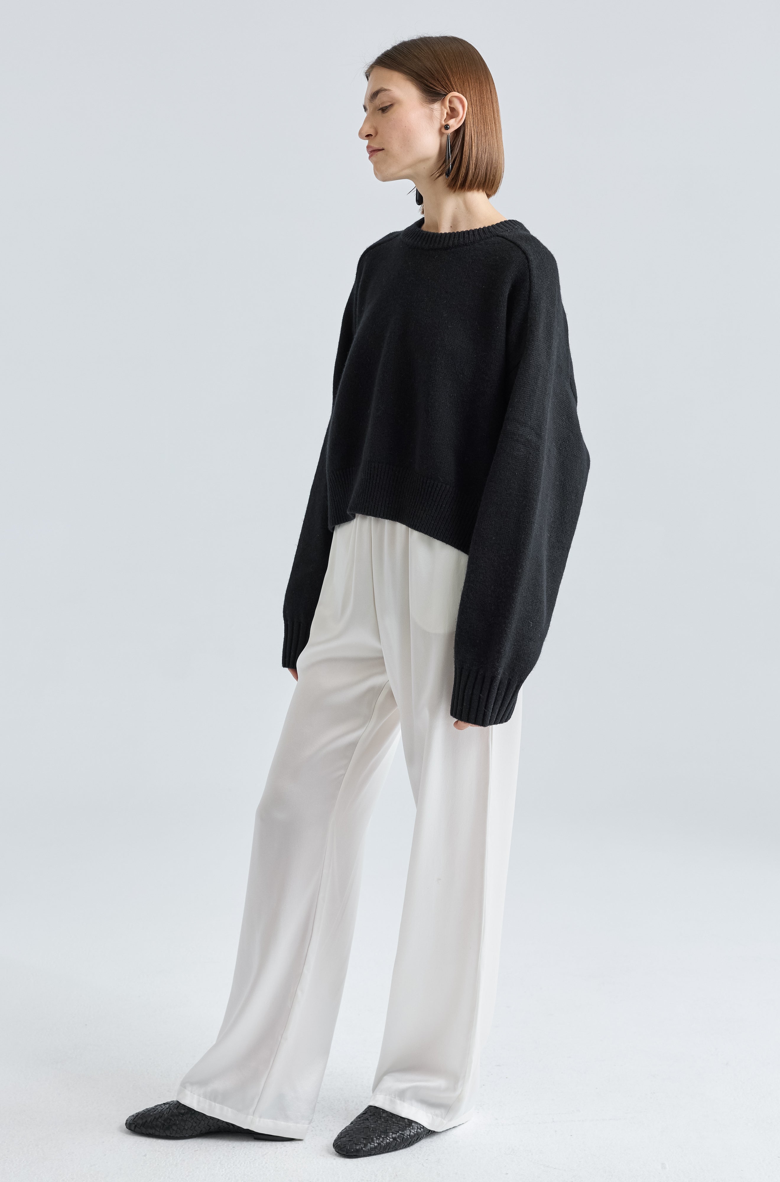 Silk Pants - Almina Concept 