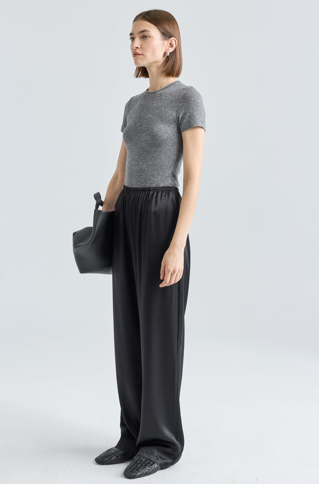 Short Sleeve Knit Top - Almina Concept 