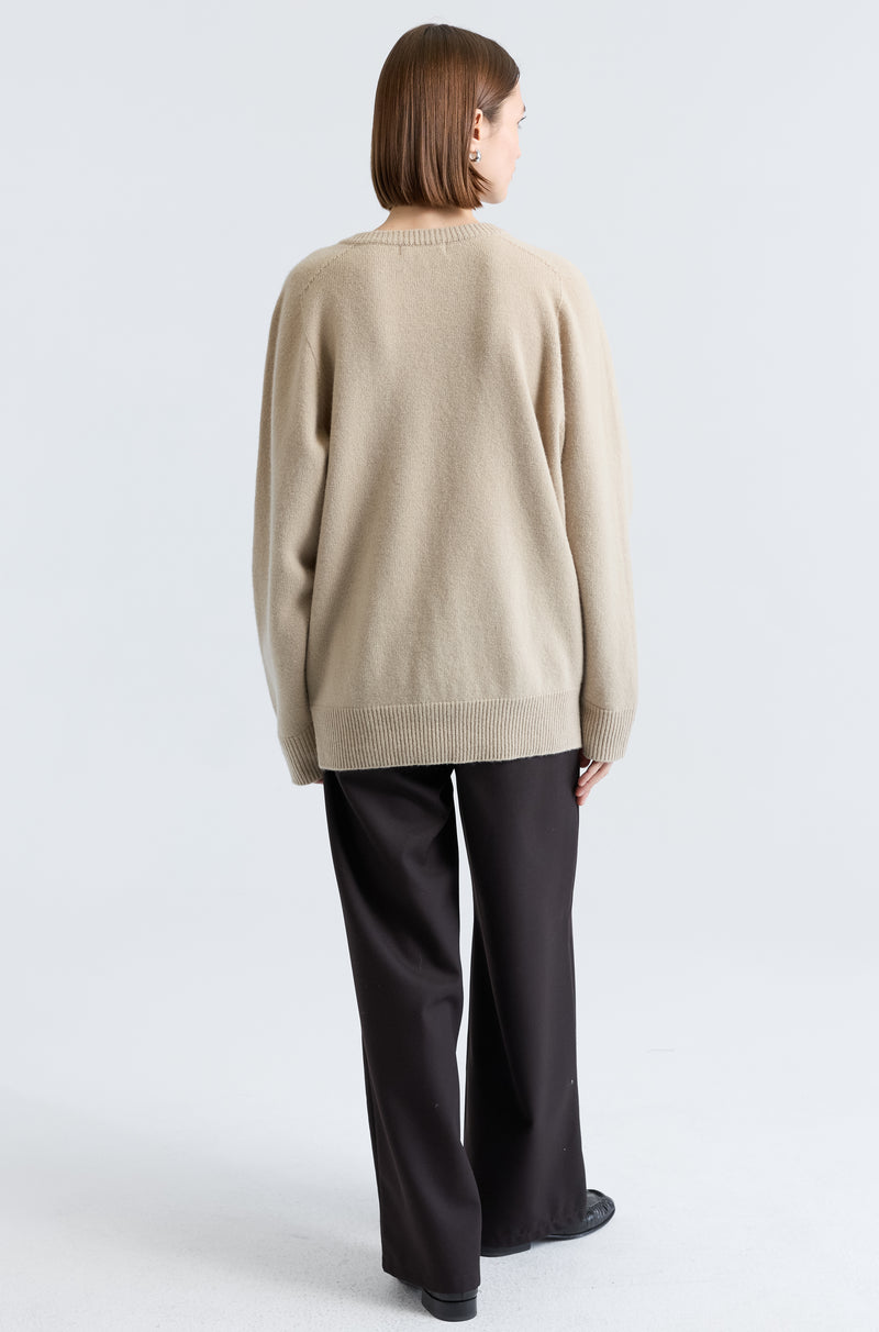 Wool V Neck Sweater