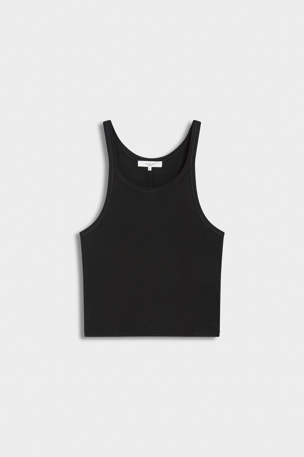 Cropped Rib Tank - Almina Concept 