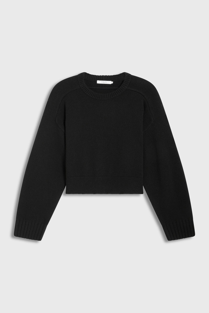 Cropped Wool Sweater