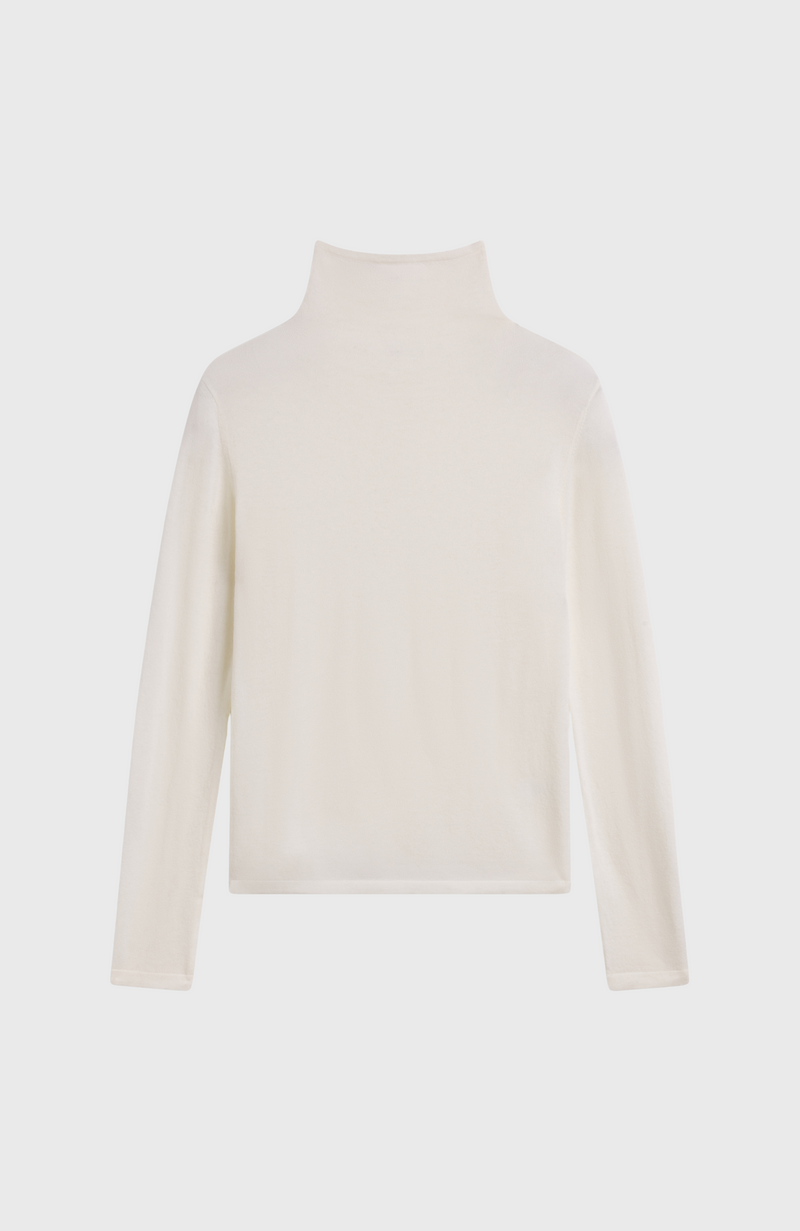 Funnel Wool/Cash Turtleneck