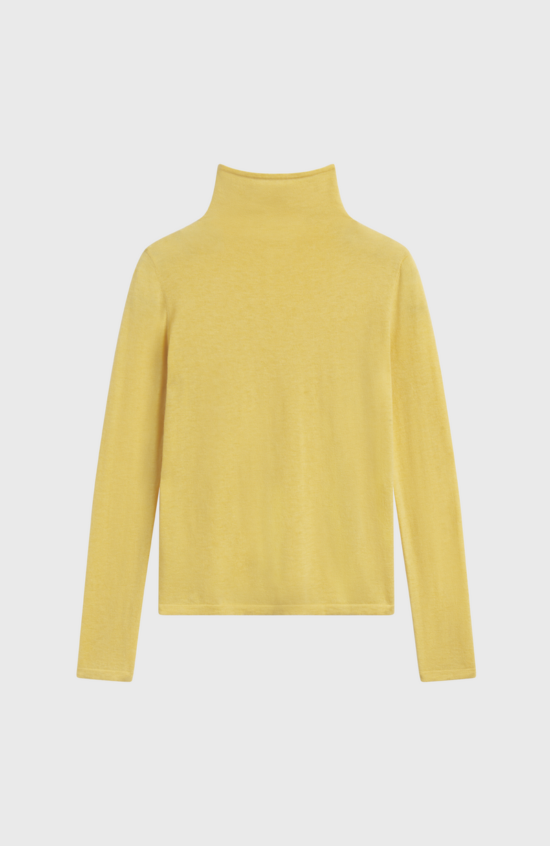 Funnel Wool/Cash Turtleneck