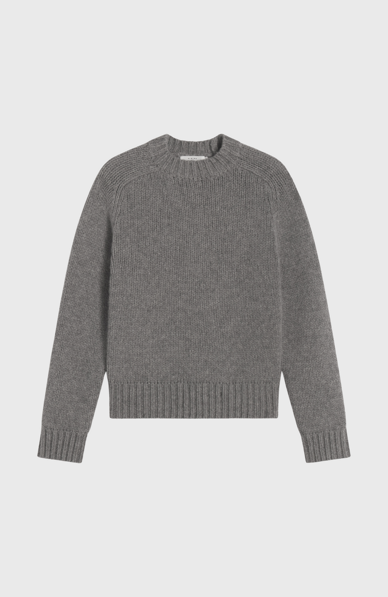 Knit Wool Crewneck Sweater