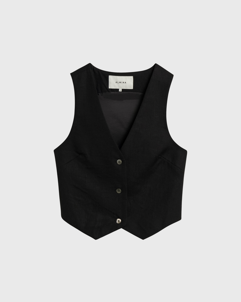 Linen Vest