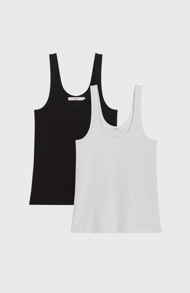 Scoop Neck Tank Set