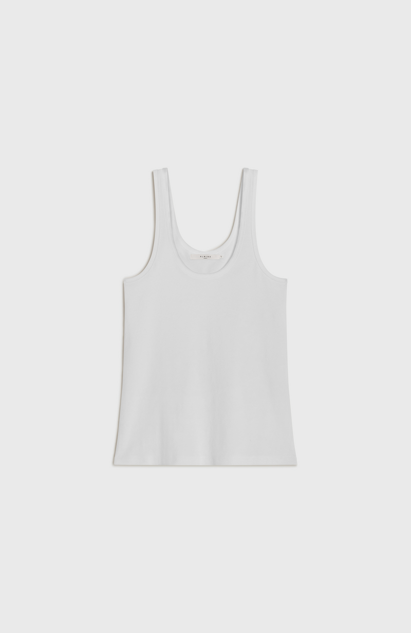 Scoop Neck Tank - Almina Concept 