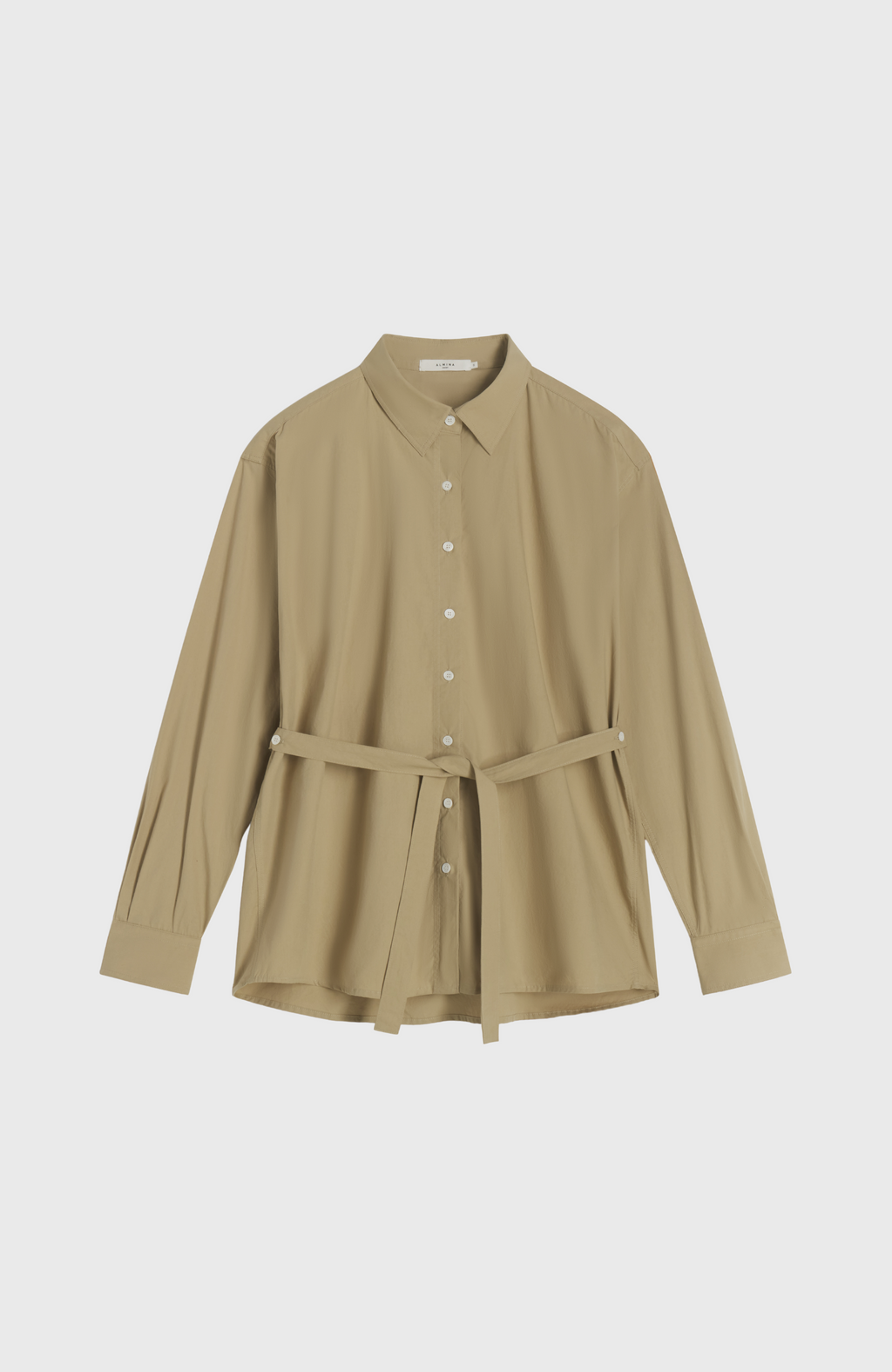 Shirt With Tie Belt - Almina Concept 
