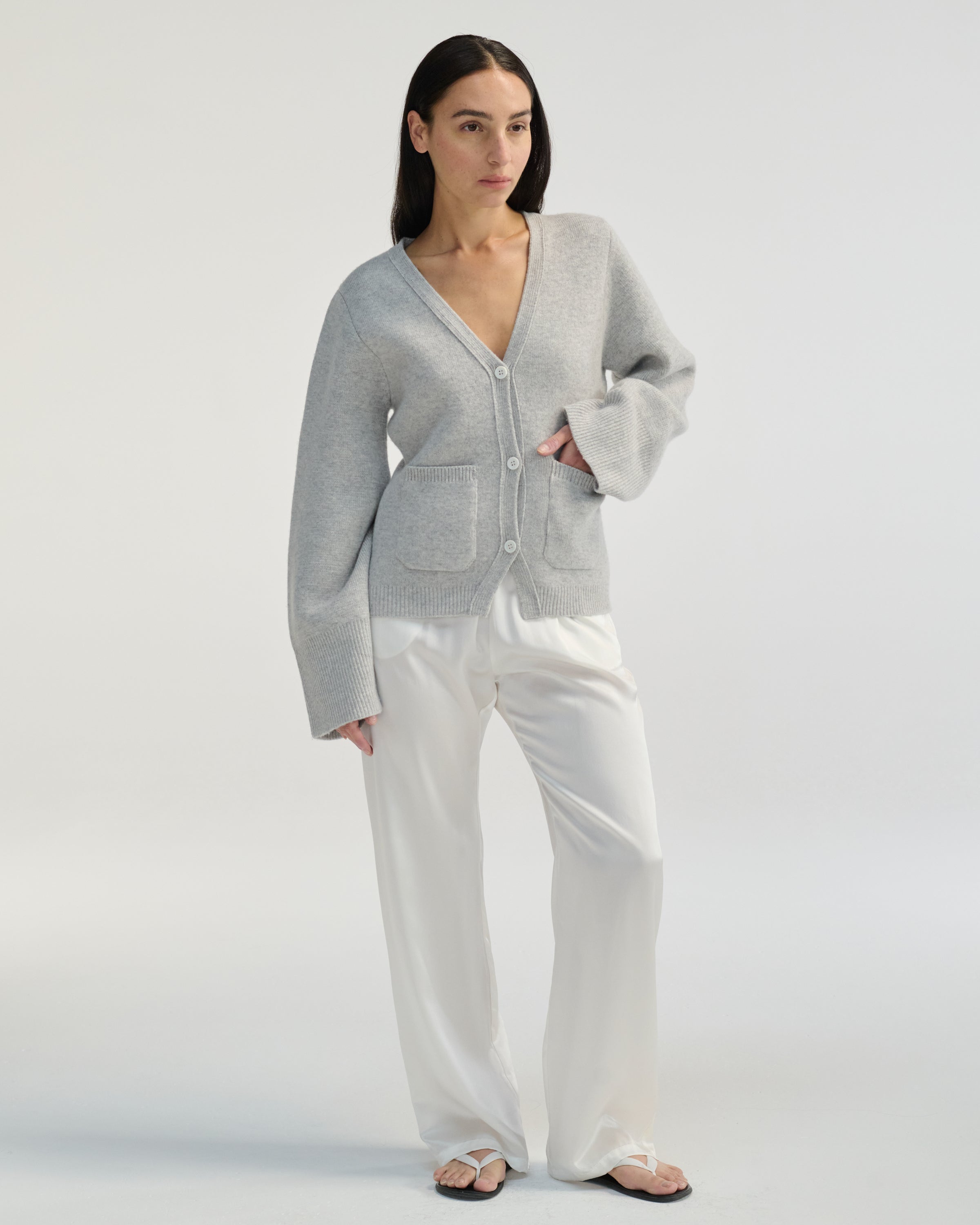 Silk Pants - Almina Concept 