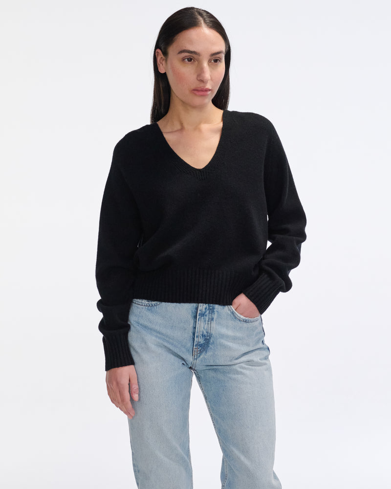 V Neck Pullover Sweater