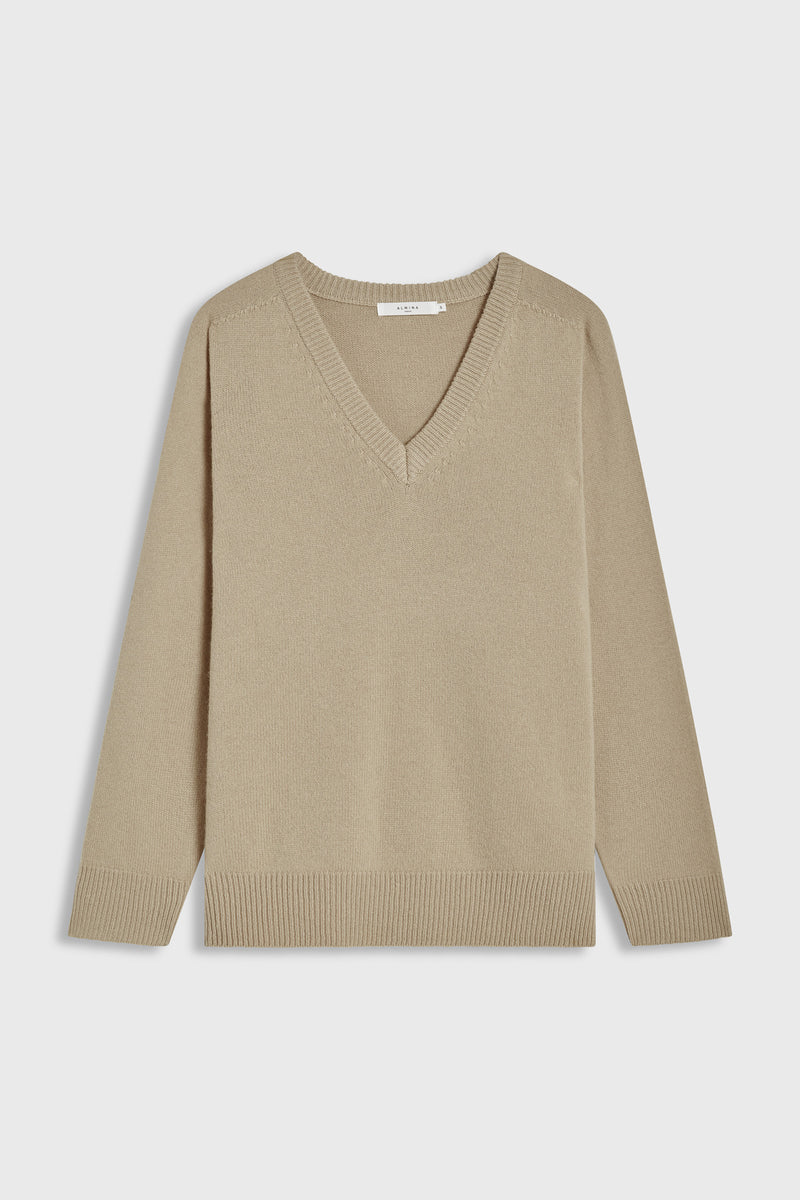 Wool V Neck Sweater