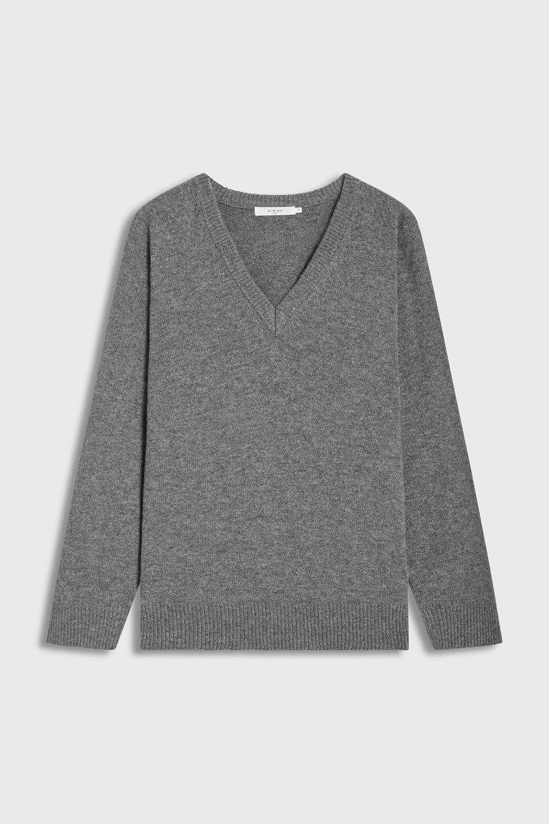 Wool V Neck Sweater