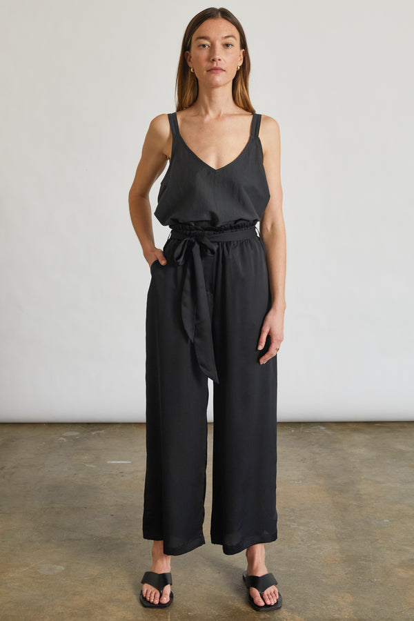 High Waisted Wide Leg Pant - Almina Concept