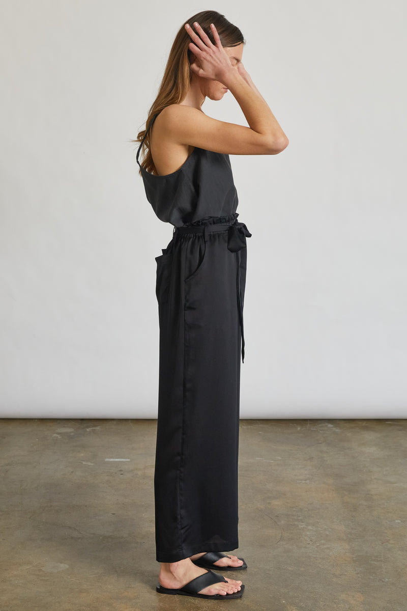 High Waisted Wide Leg Pant - Almina Concept