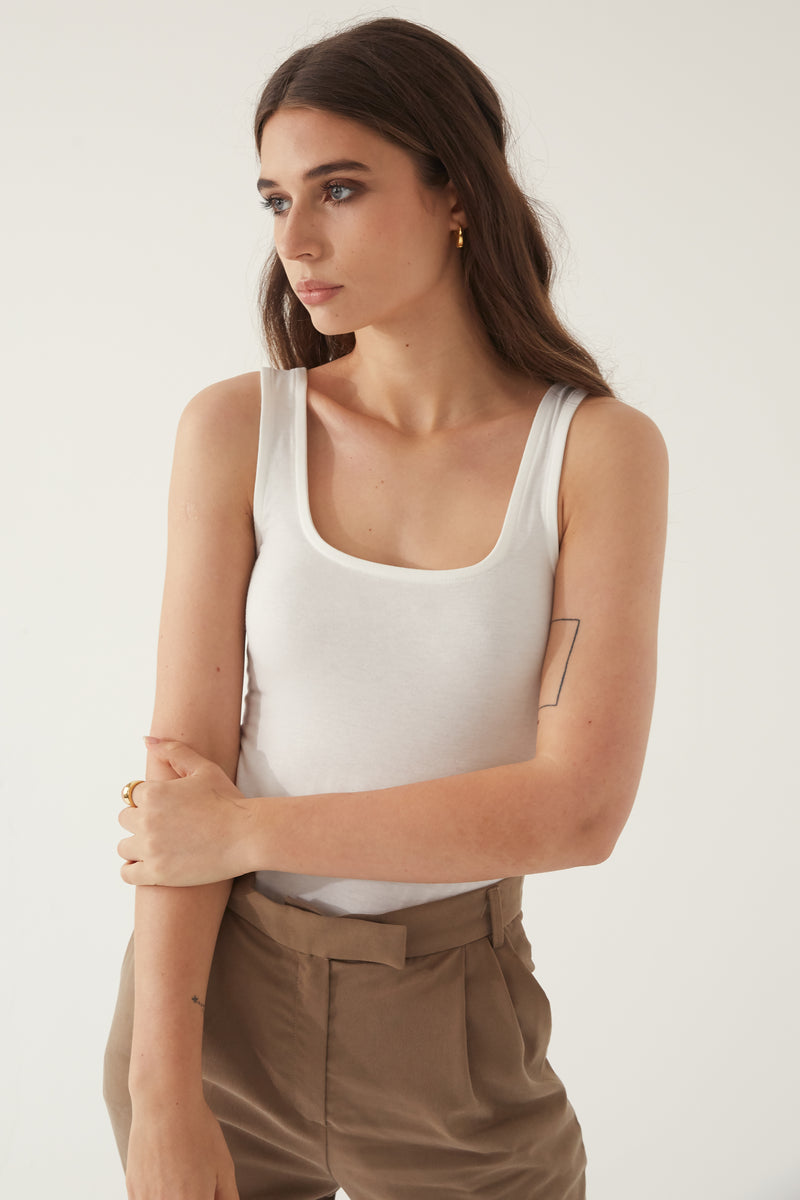 Square Neck Tank - Almina Concept