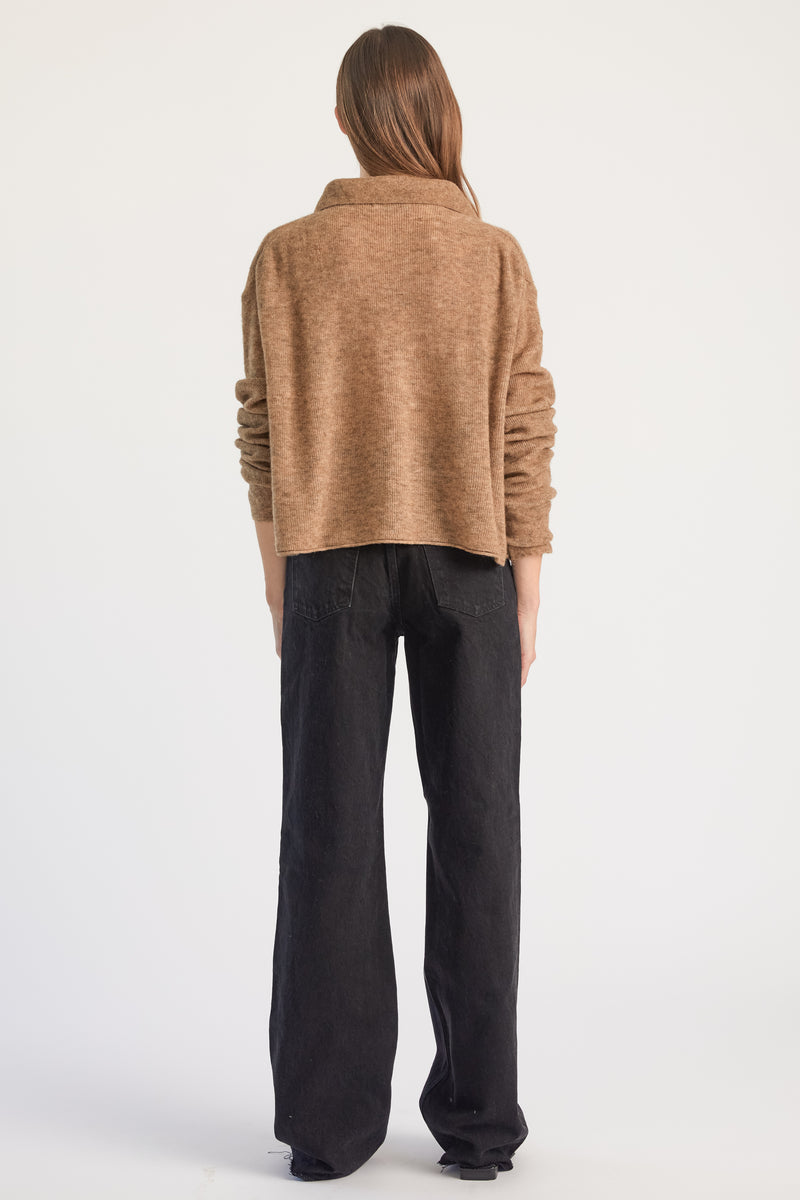 Polo Alpaca Sweater - Almina Concept