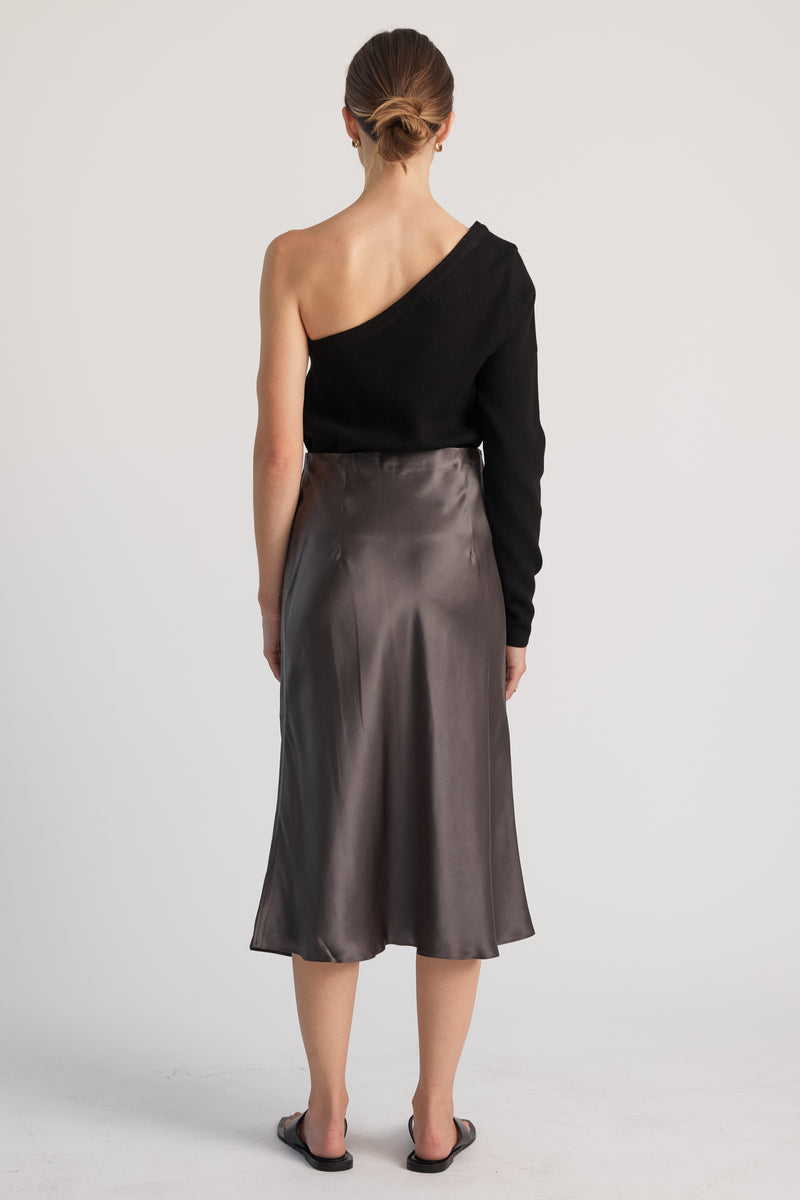 Slip Silk Skirt - Almina Concept