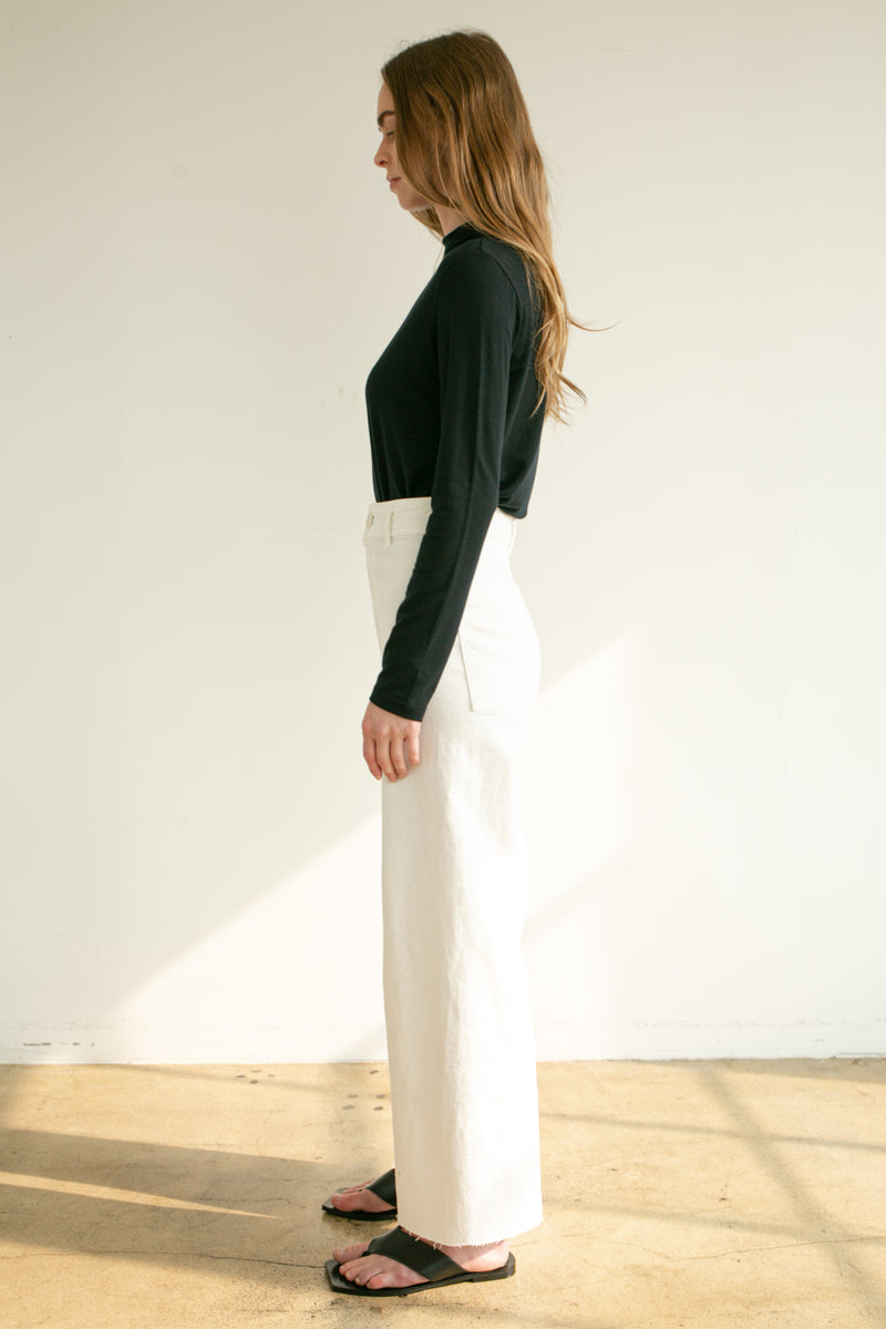 Mock Neck Turtleneck - Almina Concept