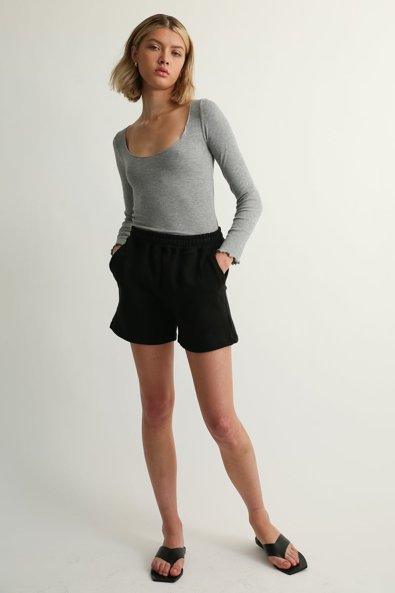 The Boyfriend Sweat Shorts - Almina Concept